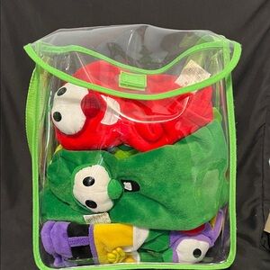 Set of 6 Veggie Tales Hand Puppets